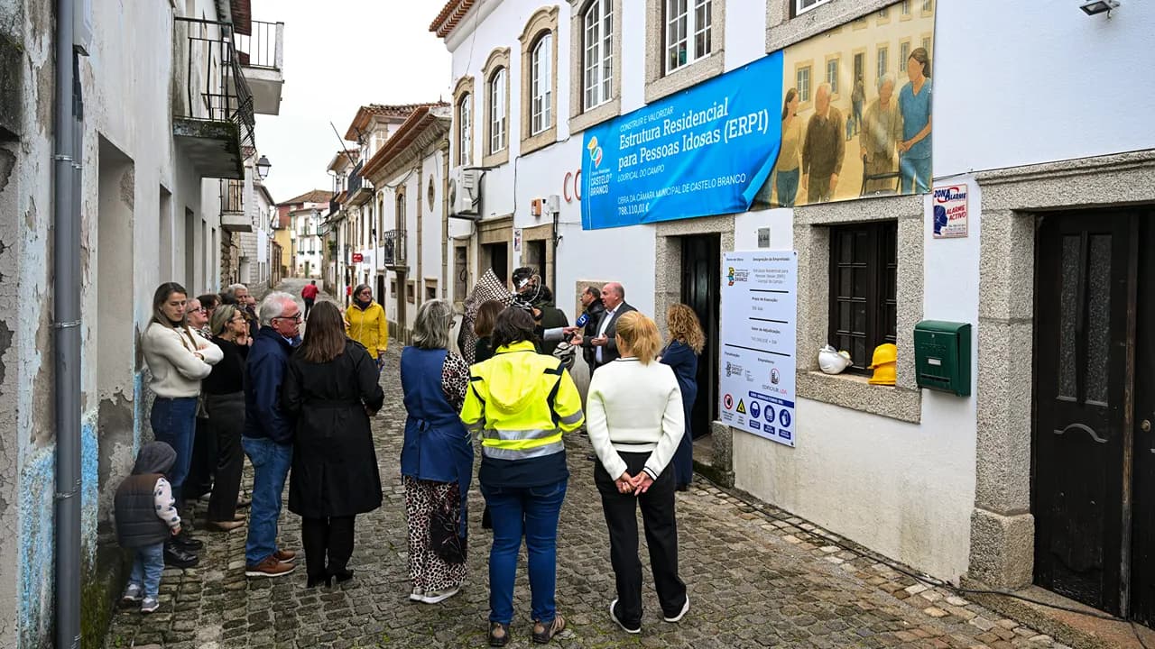 Início das obras de Estrutura Residencial para Pessoas Idosas @CM Castelo Branco