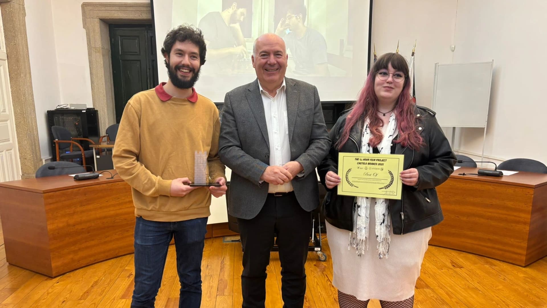 Entrega do prémio @CM Castelo Branco 