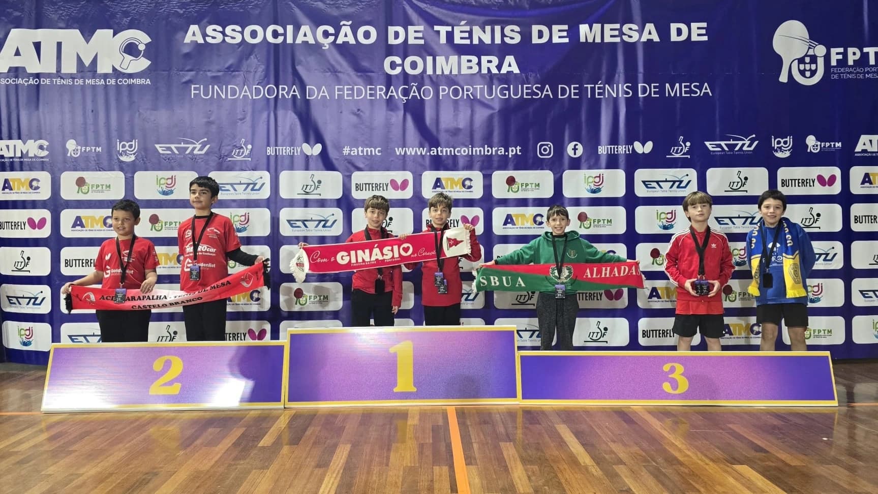 Campeonatos Distritais Individuais e de Pares @Ginásio