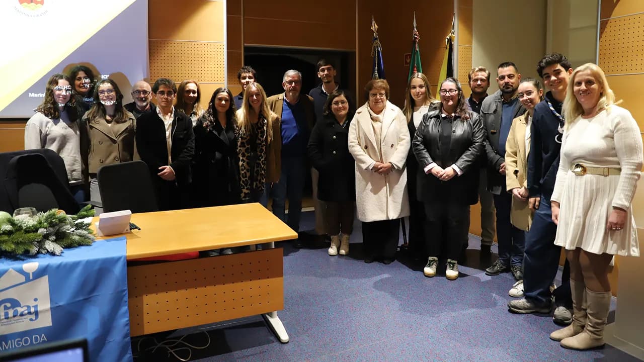 Tomada de posse do Conselho Municipal da Juventude @CM Marinha Grande
