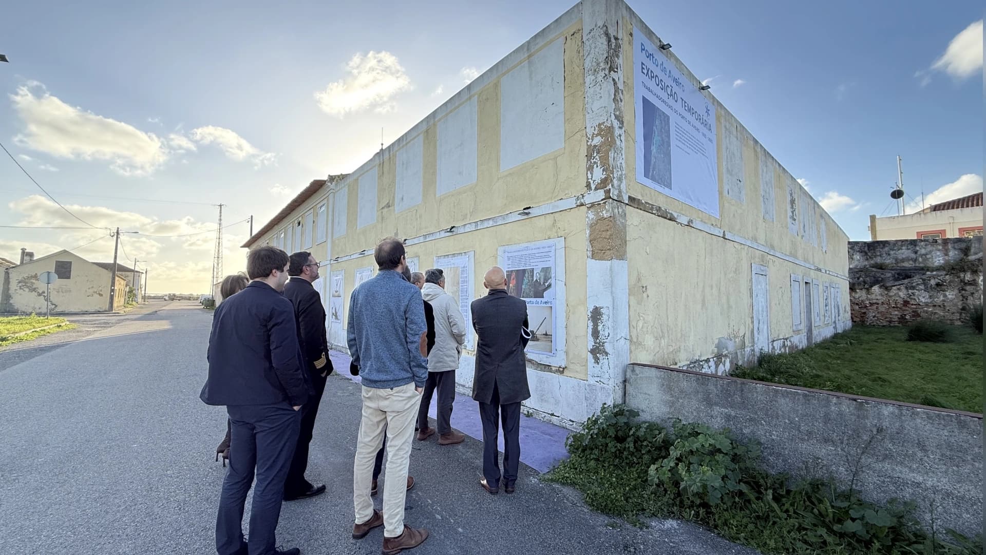 Inauguração da exposição @Porto de Aveiro 