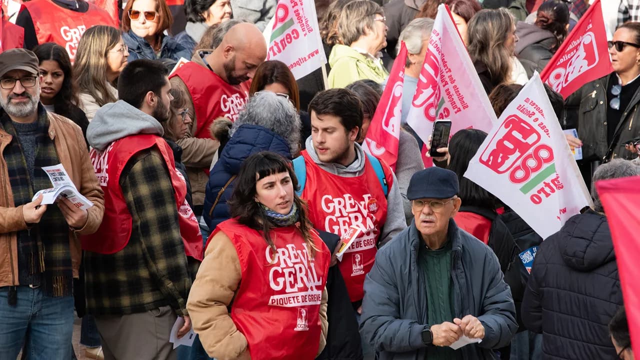 Greve Geral em Coimbra @Samuel Guiomar / Central Press