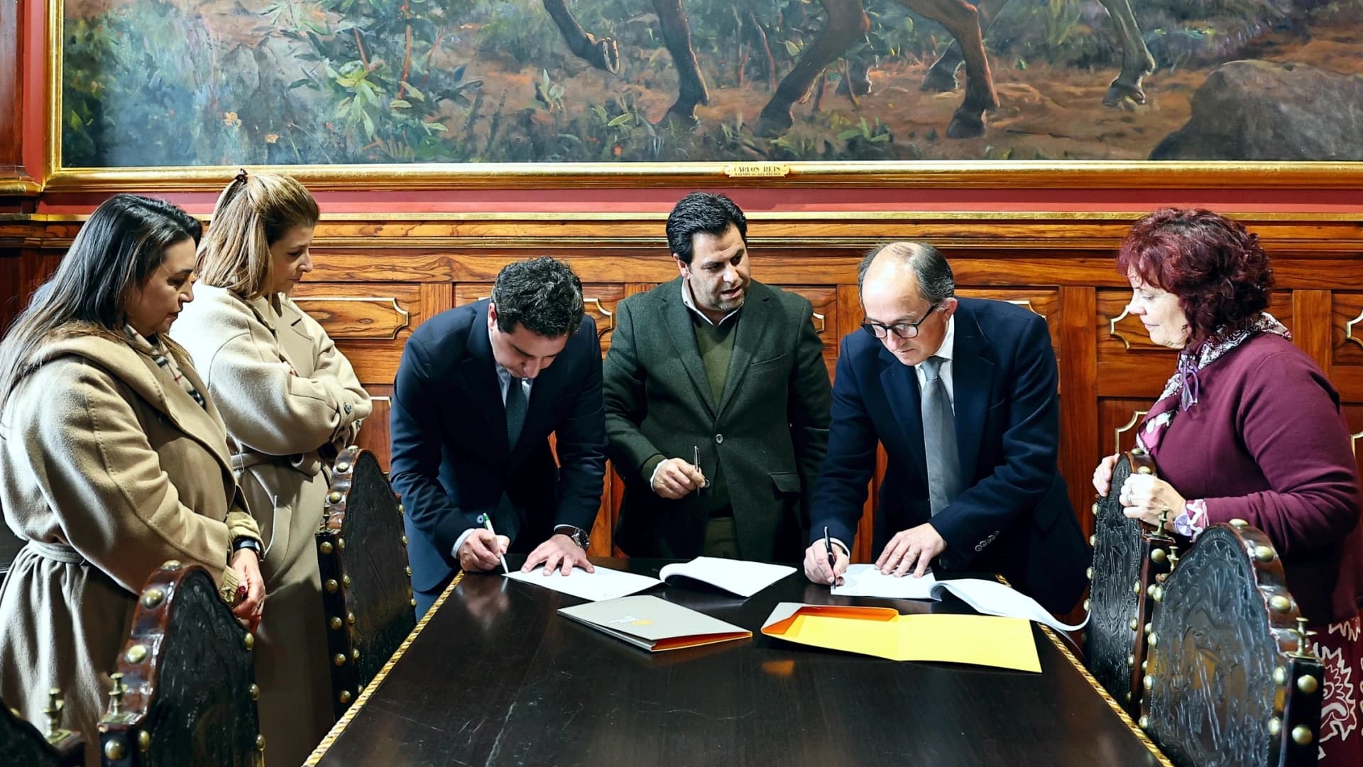 Assinatura do protocolo @Metro Mondego