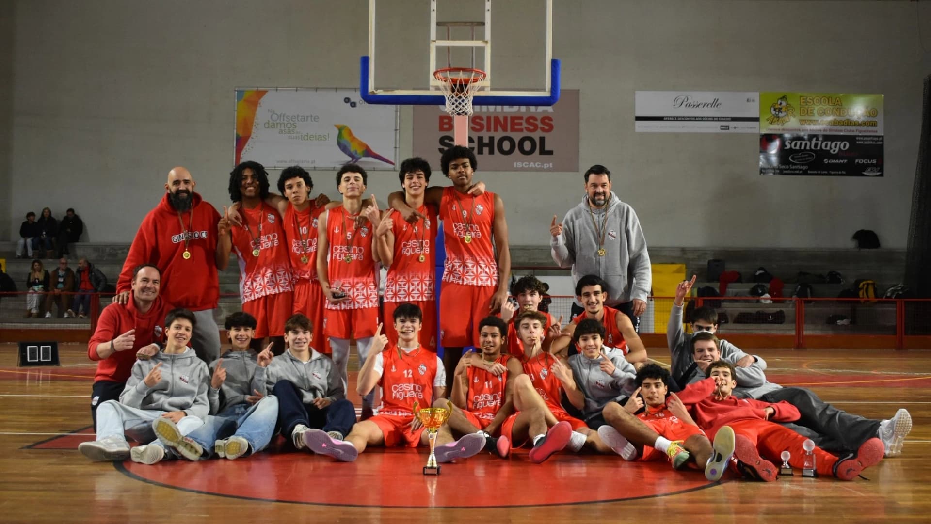 Equipa de basquetebol sub-18 @GCF 
