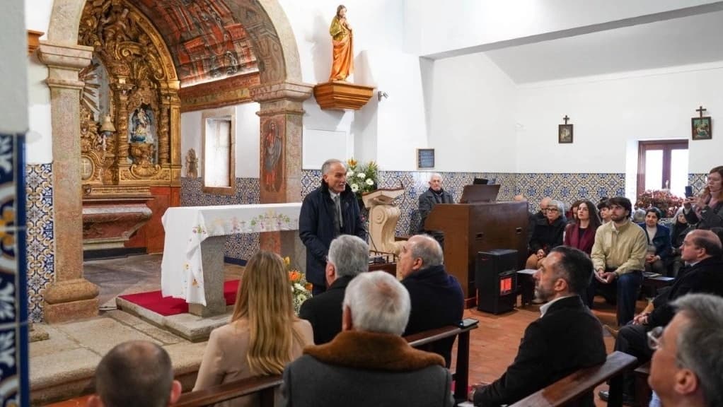 Inauguração do restauro da Capela Mor de São Saturnino @CM Sátão  