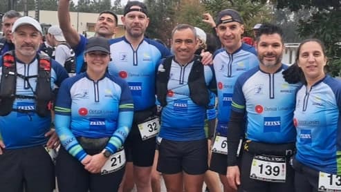 Atletas no trilho de São Tomé @ASSSCC 