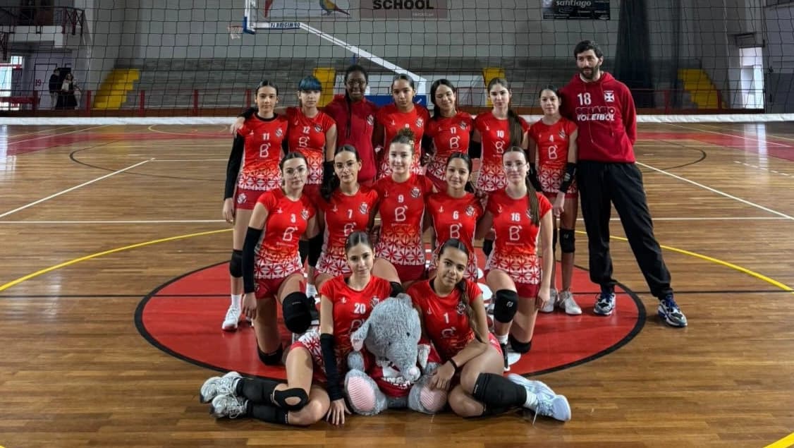Equipa de iniciadas de voleibol @GCF