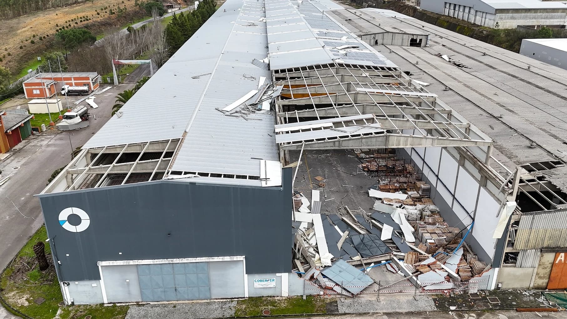 Empresas afetadas pela tempestade Kristin @CM Proença-a-Nova