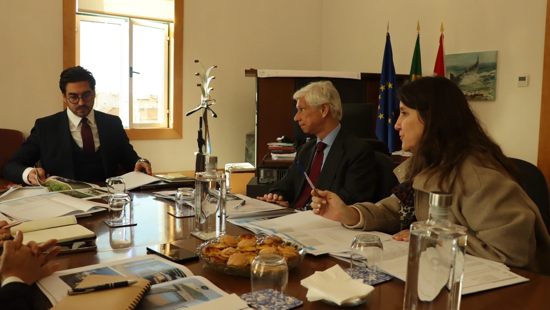 Reunião com os técnicos da IP @CM Entroncamento 