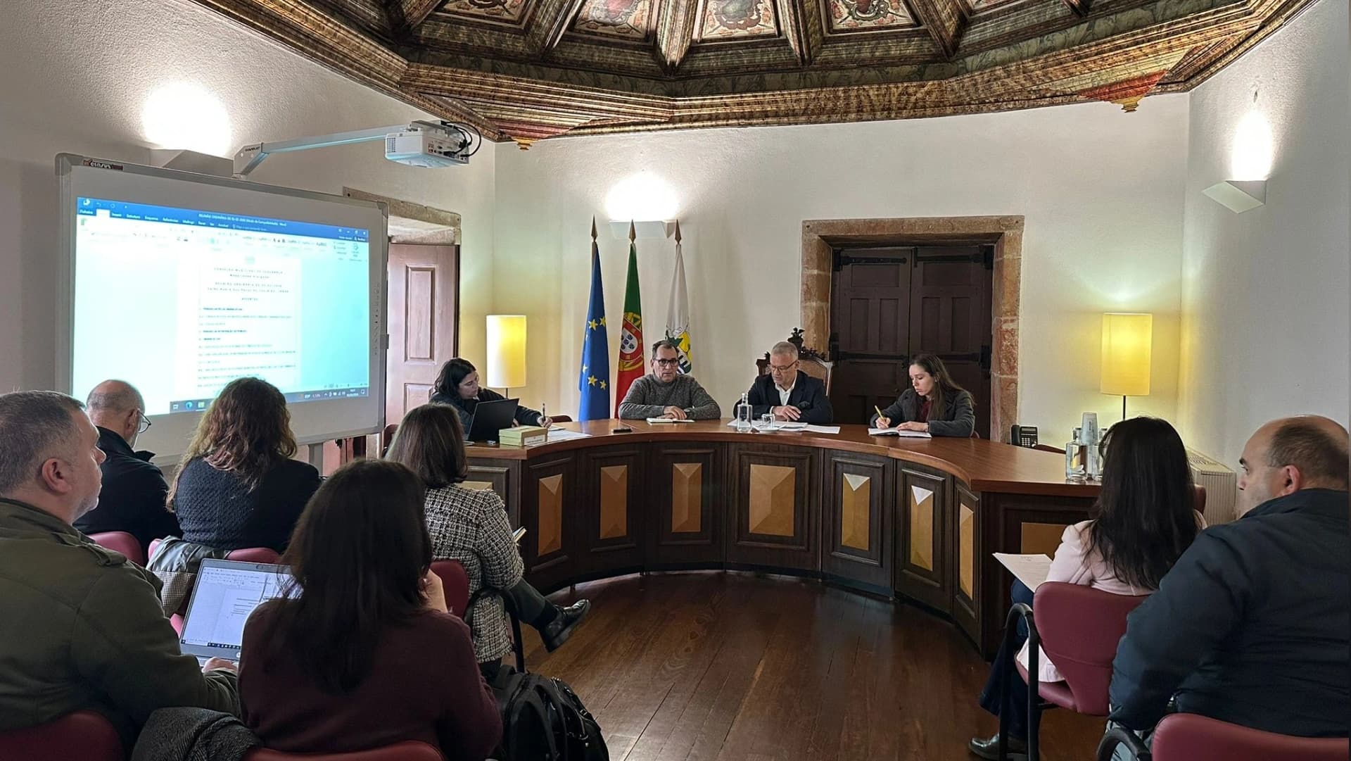 Reunião do Conselho Municipal de Segurança @CM Góis