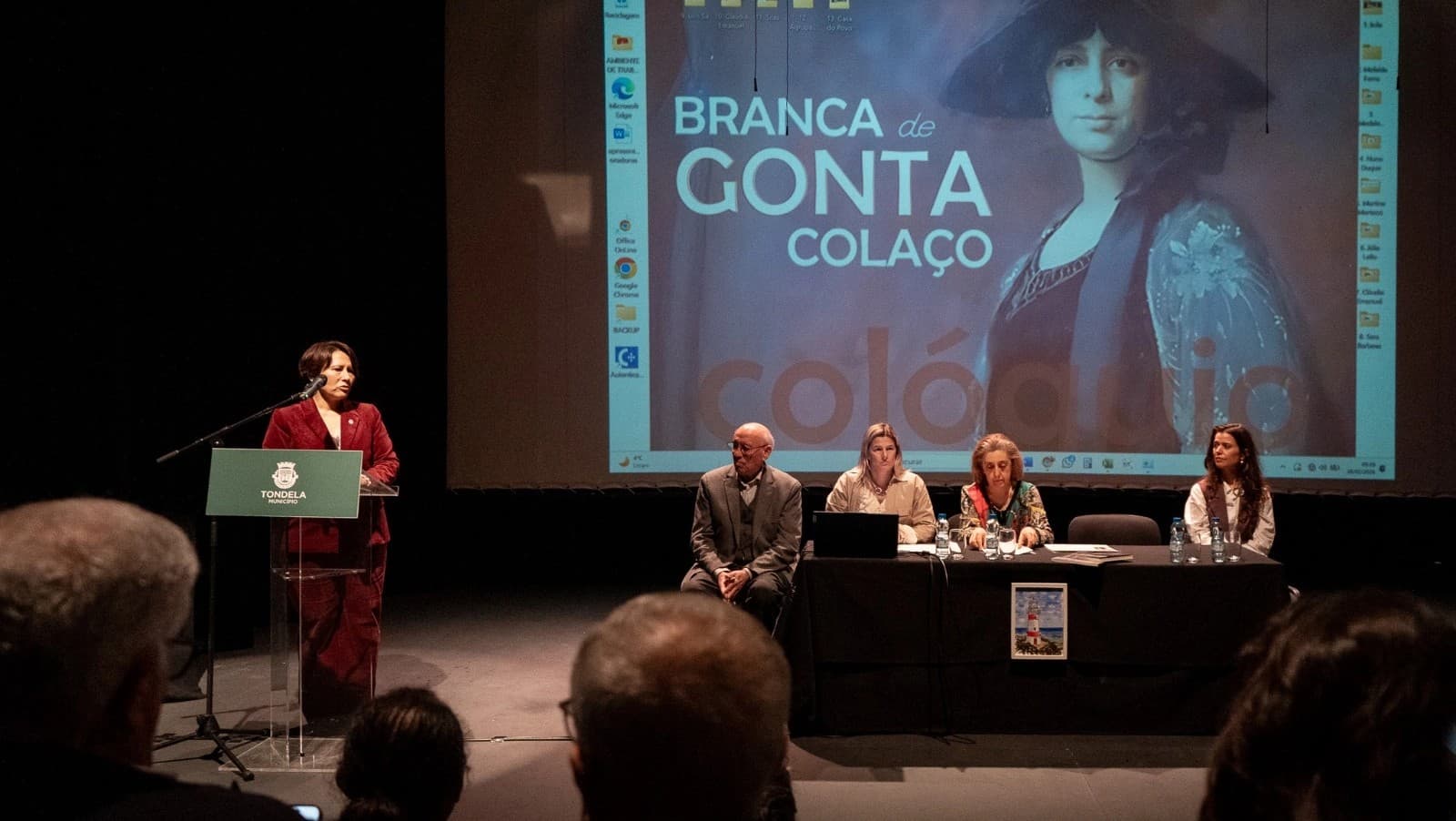Colóquio sobre a vida e obra de Branca Gonta Colaço @CM Tondela 