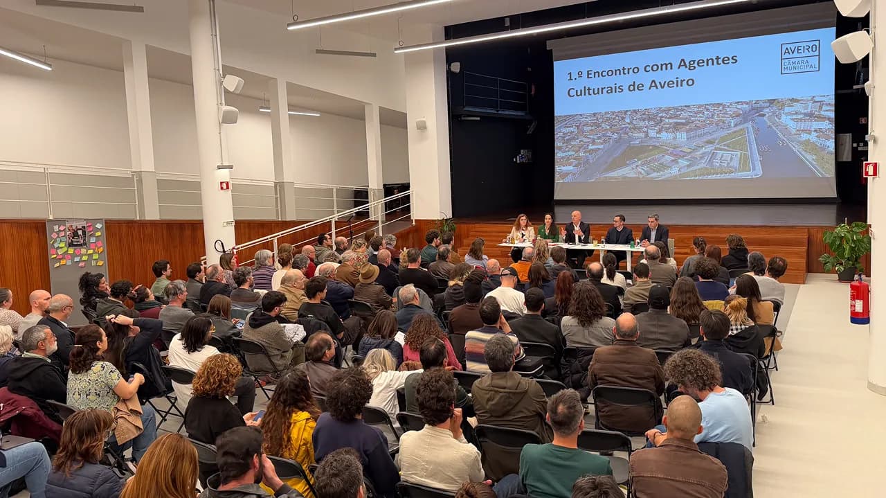 1.º Encontro com os Agentes Culturais do
concelho @CM Aveiro 