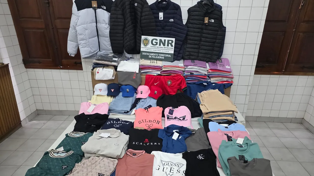 Artigos apreendidos @GNR