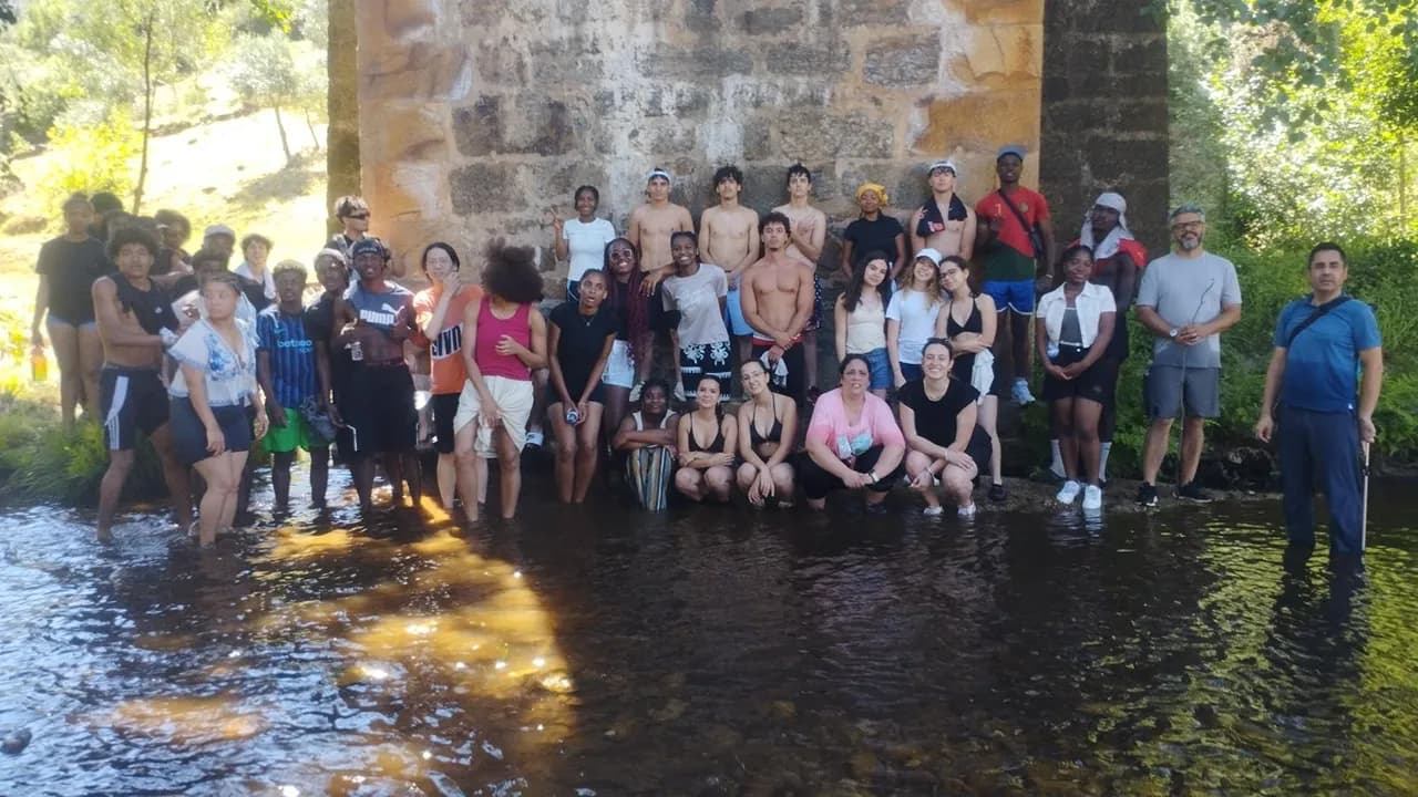 Participantes no aquatrail @CM Vila de Rei