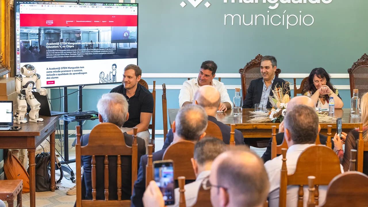 Mais empresas associam-se à Academi@STEM de Mangualde @CM Mangualde 