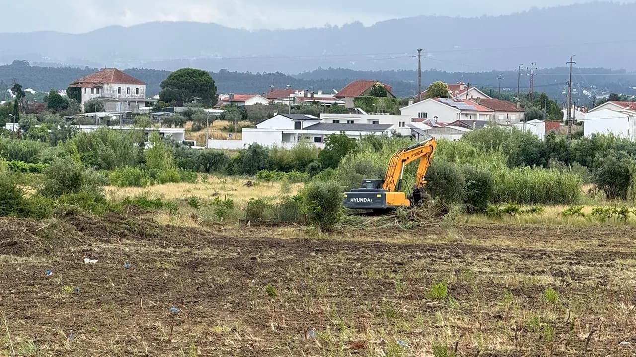 Obras de expansão da Zona Industrial da Pedrulha @CM Mealhada