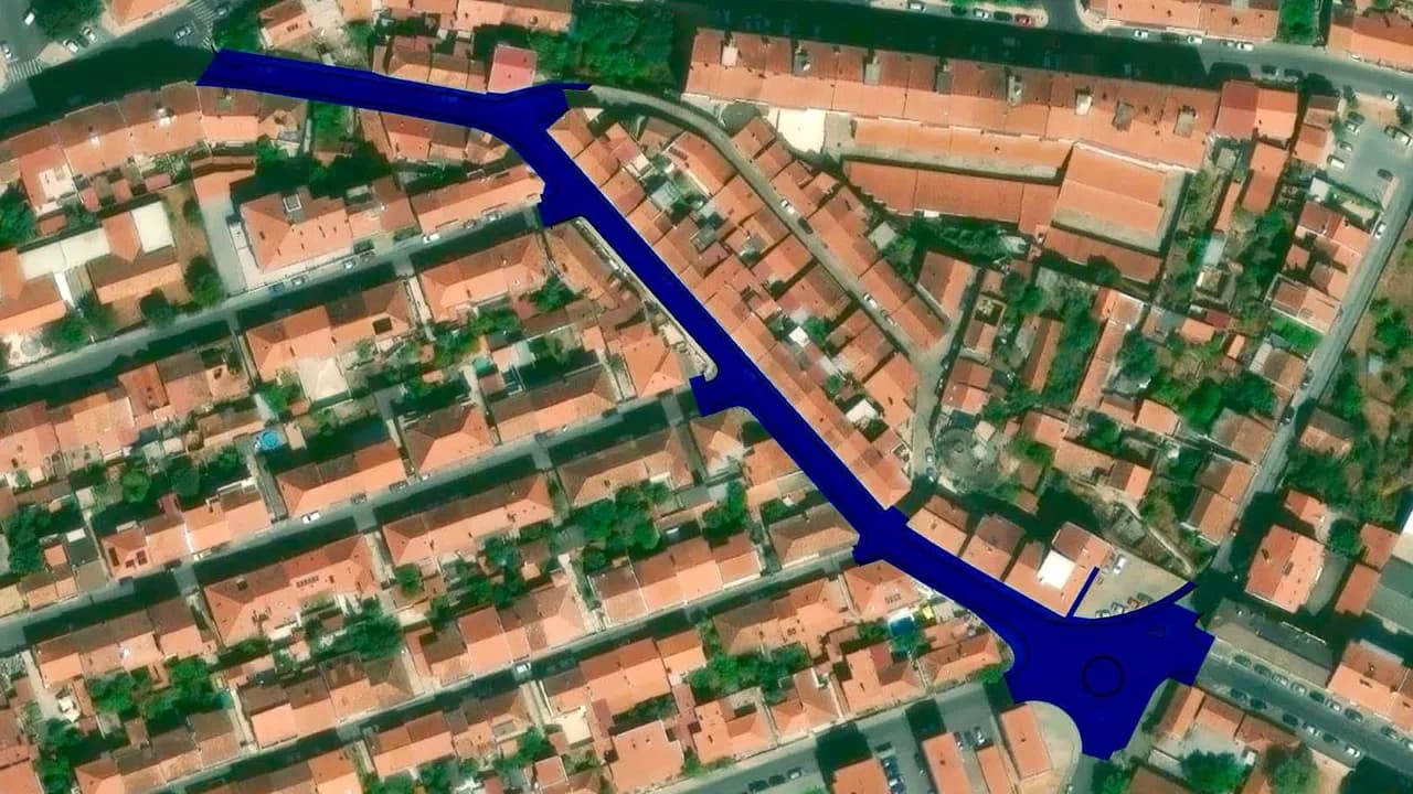Área a ser intervencionada @CM Castelo Branco