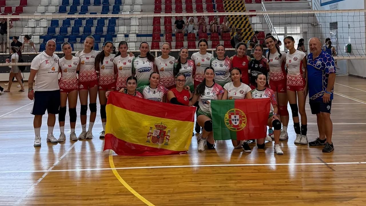 Atletas de voleibol @Ginásio Figueirense