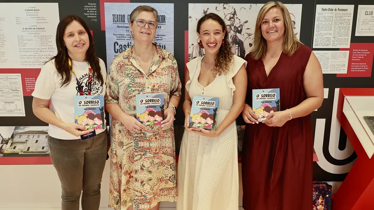 Apresentação do livro “O Sorriso do Menino Cinzento” @CM Penamacor