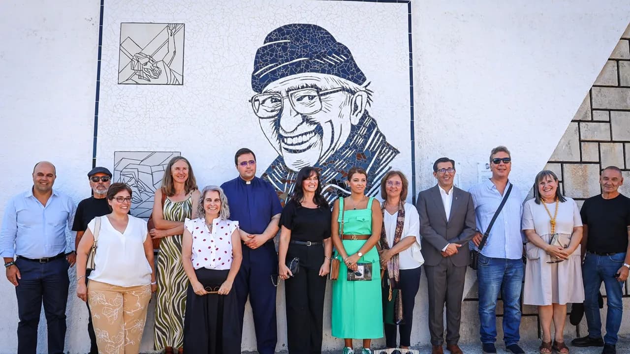 Mural inaugurado @CM Góis