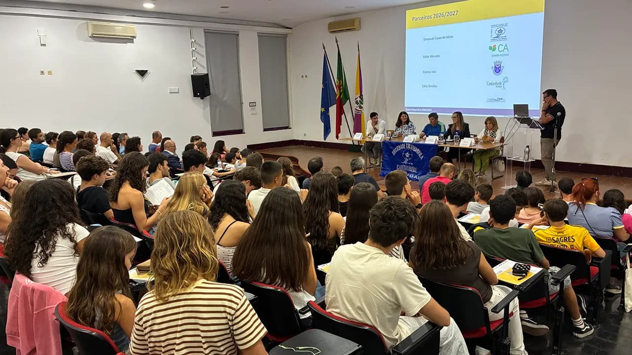 Apresentação do projeto desportivo @Columbófila Cantanhedense