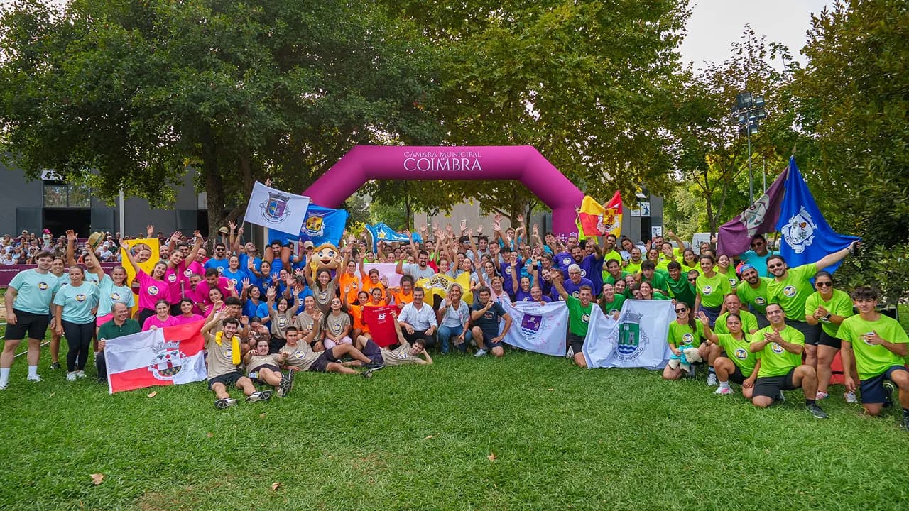 Jogos Sem Fronteiras no Parque Verde de Coimbra @CM Coimbra