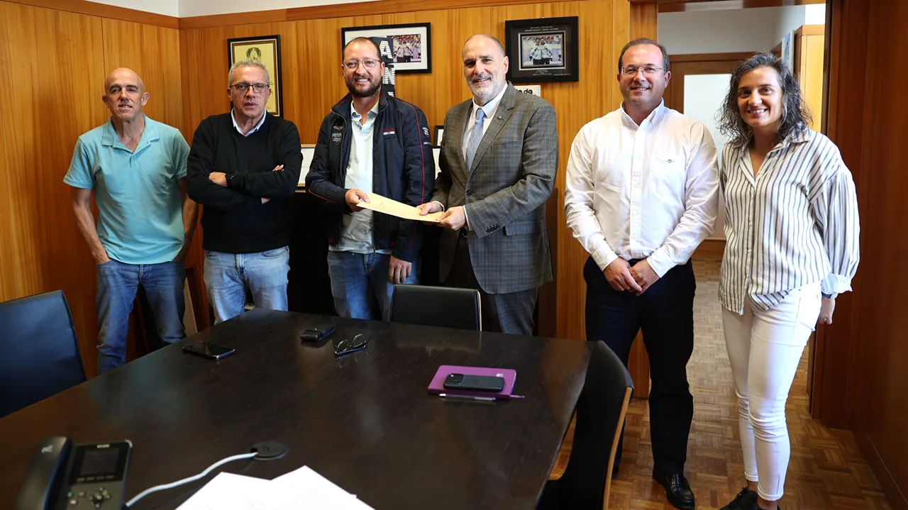 Assinatura do auto de consignação @CM Anadia