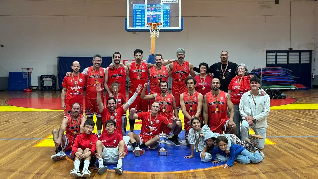 Masters de basquetebol do Ginásio conquistaram Supertaça @Ginásio Figueirense