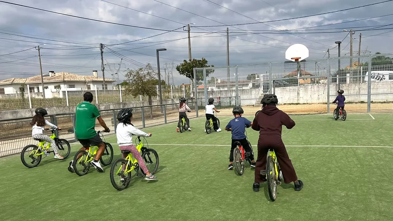 Projeto municipal “Bicicleta vai à Escola”  @CM Águeda