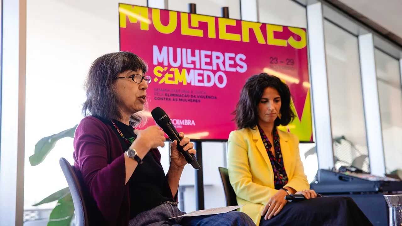 Apresentação do evento “Mulheres sem Medo” @CM Coimbra