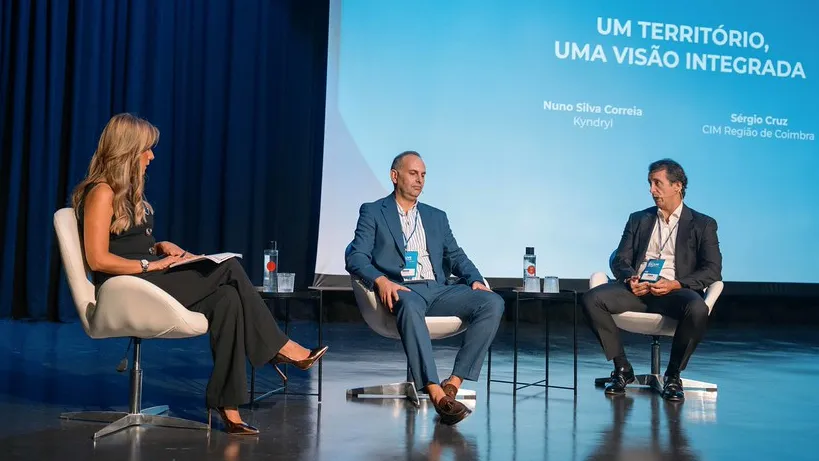 Apresentação do projeto "Região de Coimbra + Inteligente" no EVOLVE 2026 da APDC @Região Intermunicipal de Coimbra