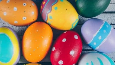 Ovos da Páscoa @8photo freepik