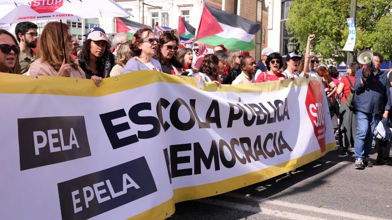 Manifestação do STOP @STOP