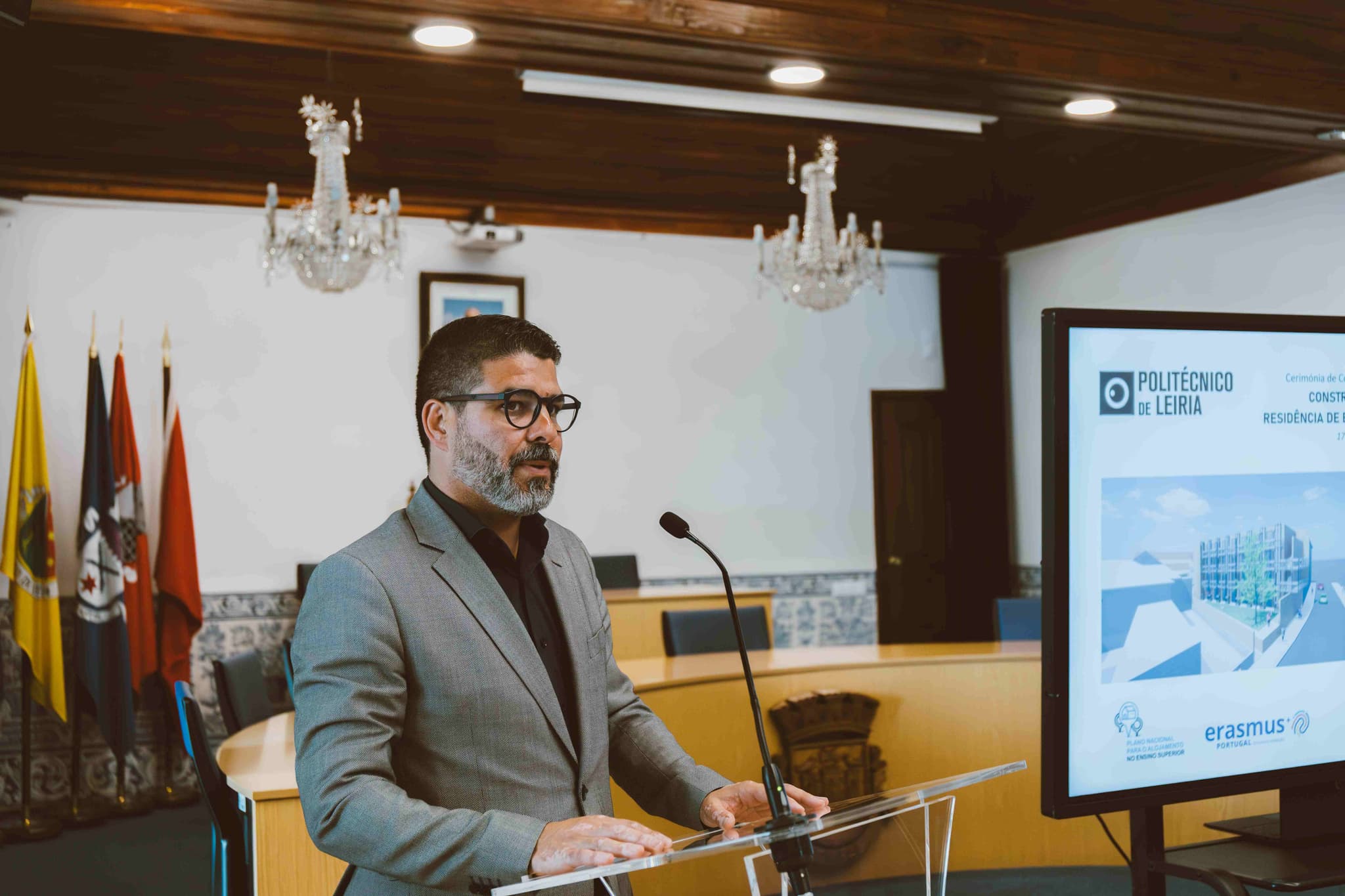 Pedro Pimpão, presidente da Câmara Municipal de Pombal @IPL