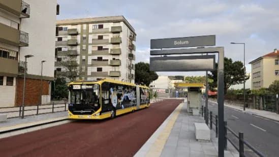 Metrobus em circulação @Metro Mondego