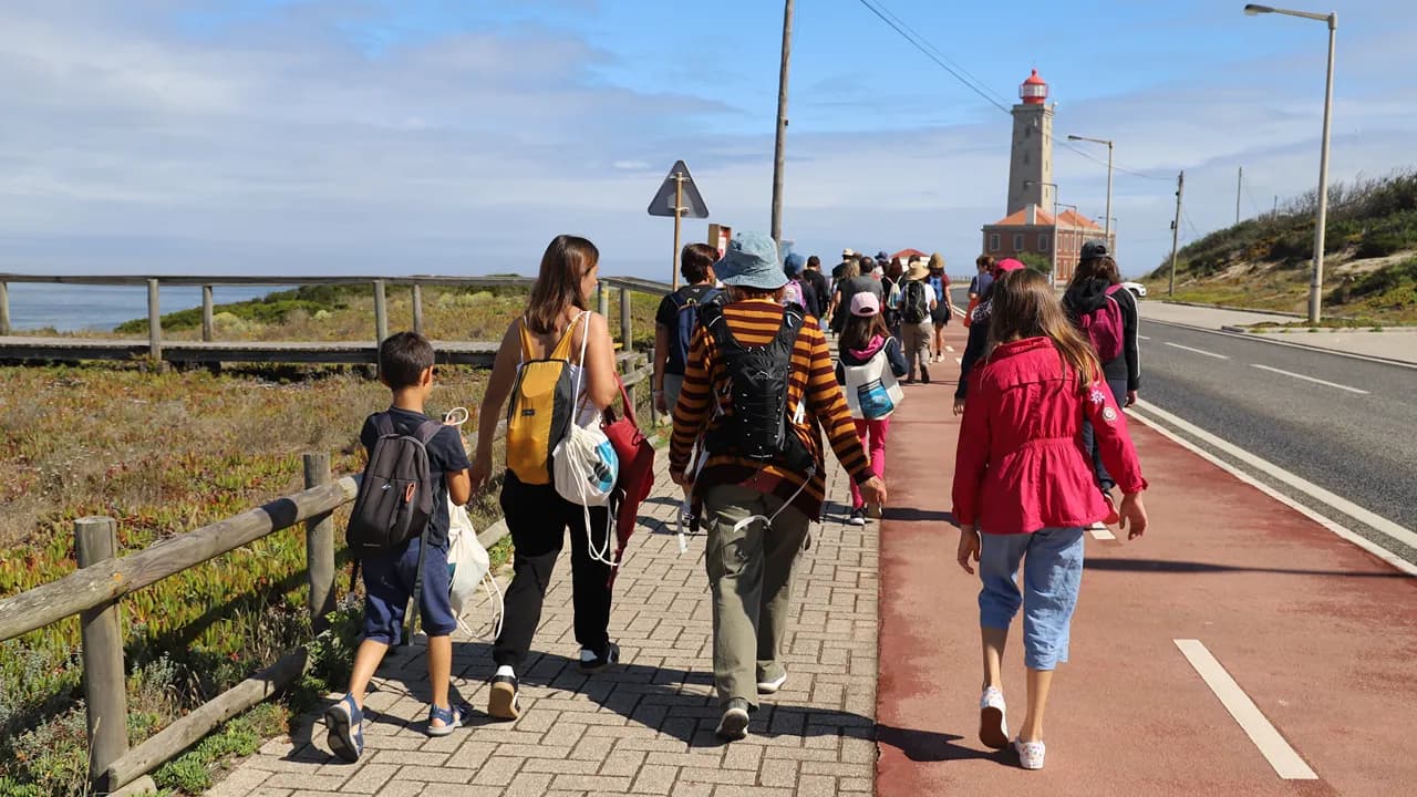 Passeio pedestre em São Pedro de Moel @CM Marinha Grande