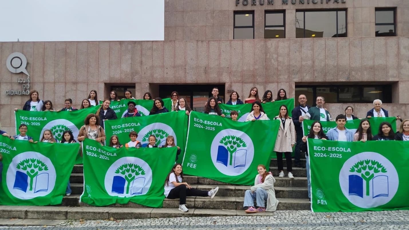 Distinção programa "Eco-Escolas" @CM São João da Madeira