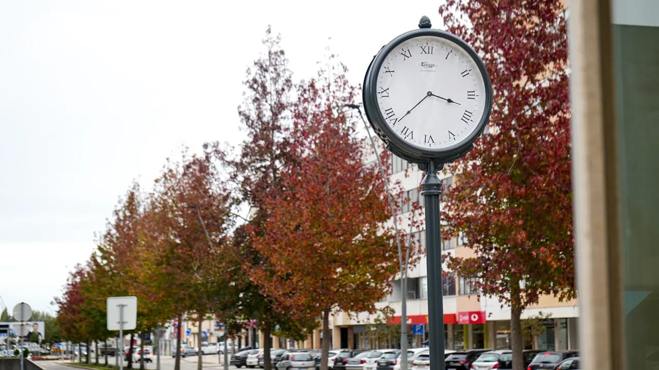Relógio de rua @CM Ílhavo