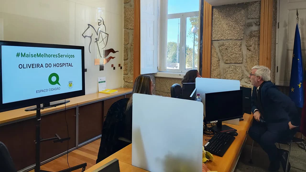 Espaço cidadão @CM Oliveira do Hospital