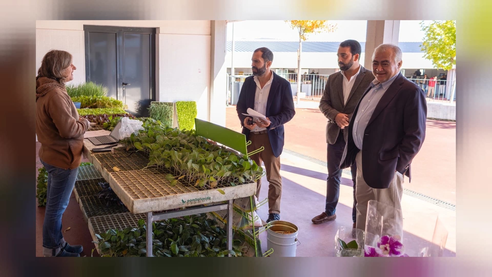 Visita ao Mercado e Feira Semanal de Poiares @CM Vila Nova de Poiares