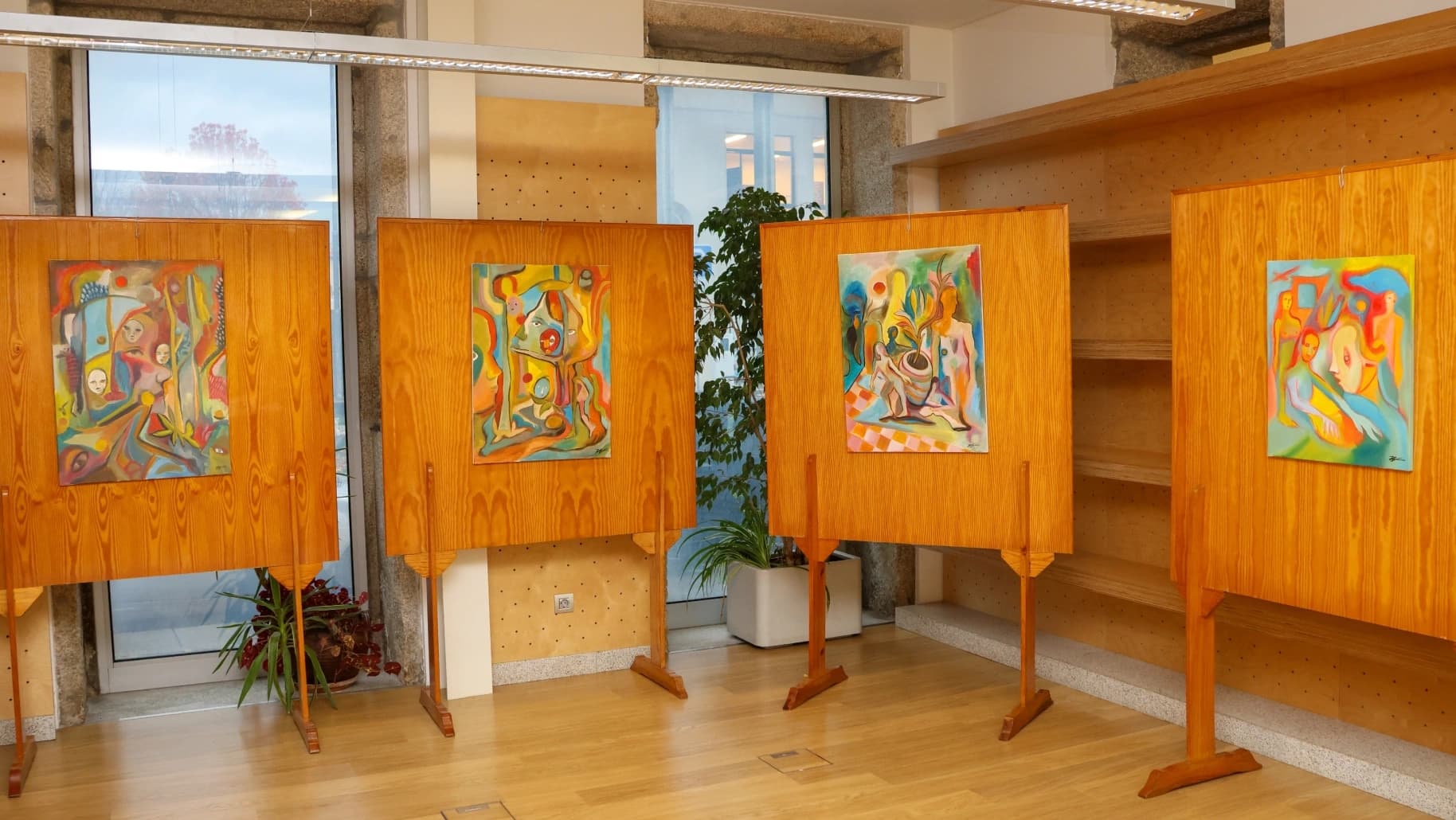 Exposição de pintura "Espectro" @CM Oliveira de Frades