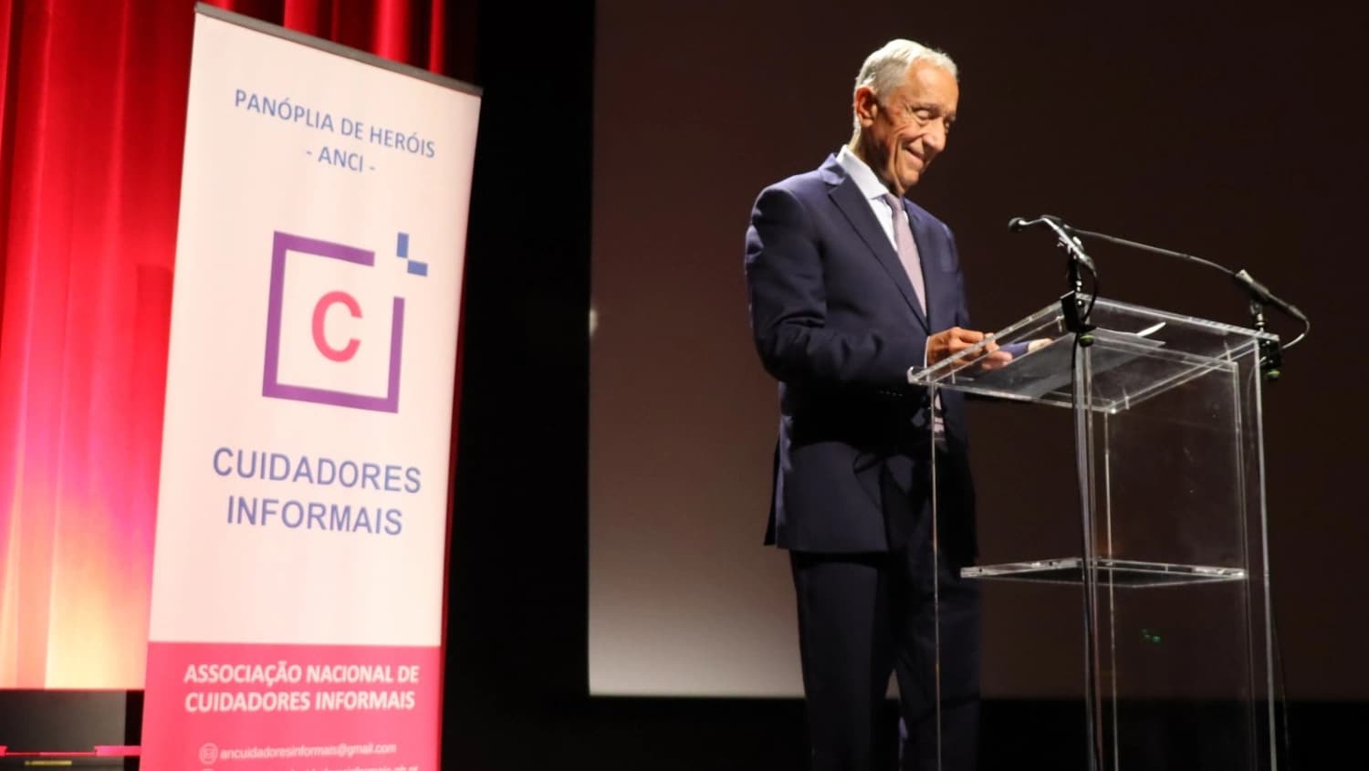 Marcelo Rebelo de Sousa marca presença no encontro @CM Entroncamento