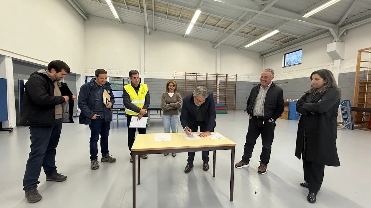 Assinatura do auto de consignação @CM Oliveira do Hospital