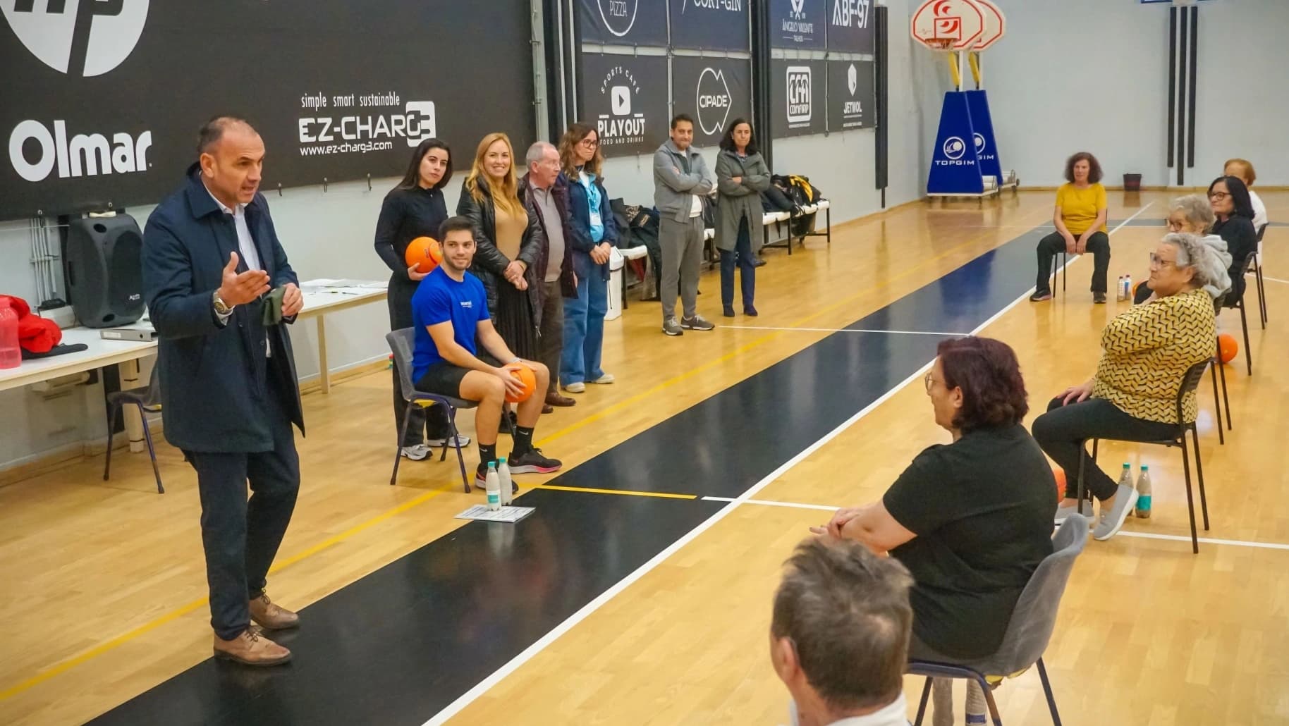 Sessão do programa "VAMoS – Vida Ativa, Movimento e Saúde” @CM São João da Madeira