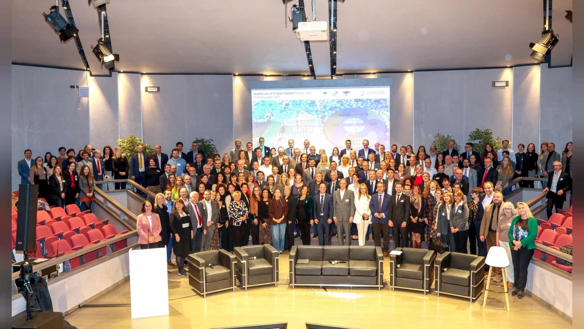 Comité Executivo e na Assembleia Geral da Associação das Regiões Fronteiriças Europeias @Bumbaca/EGTC GO