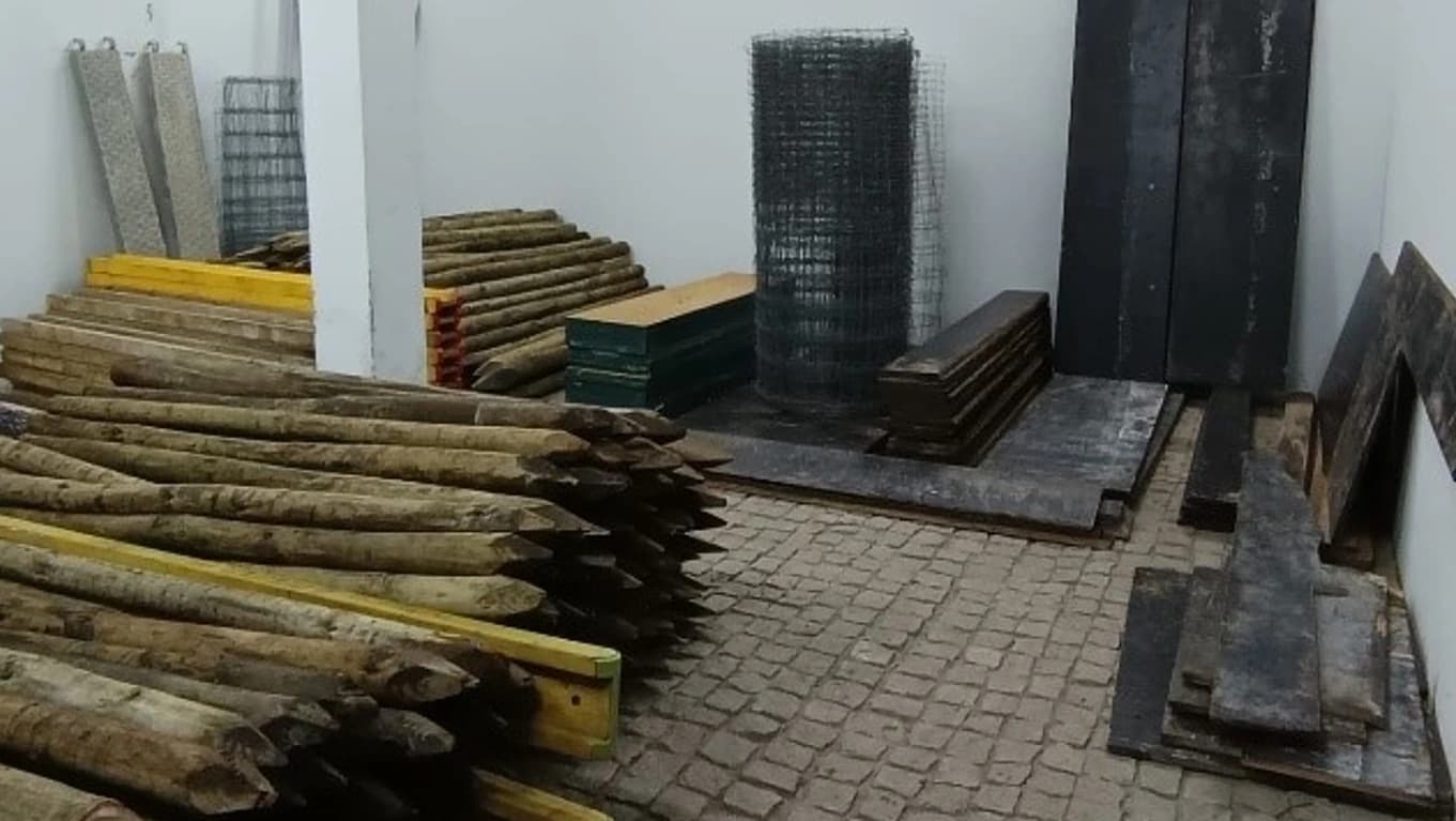 Material apreendido @GNR Beja