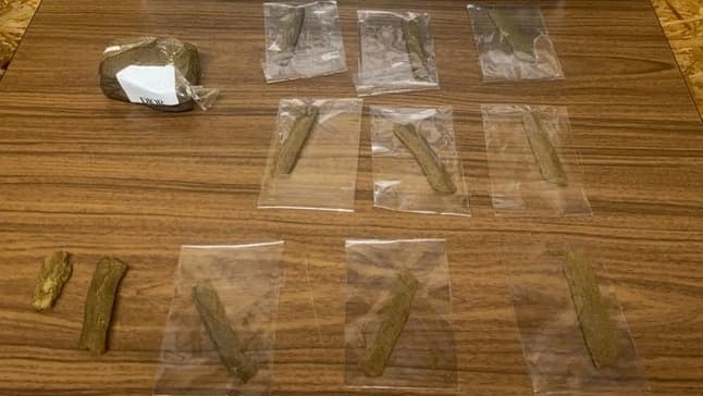 Material apreendido @GNR Leiria