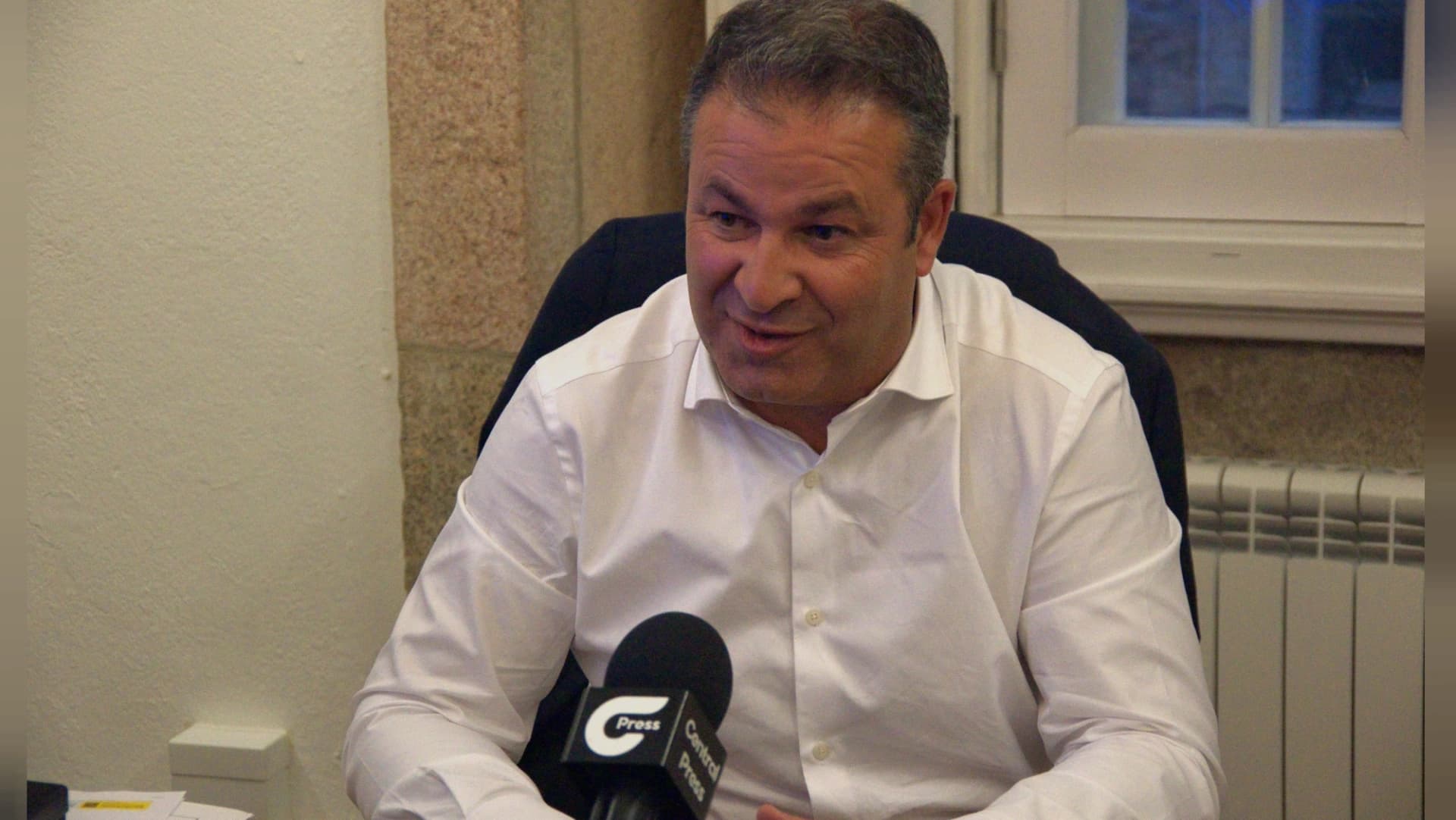 António Machado, presidente da Câmara Municipal de Almeida @Central Press