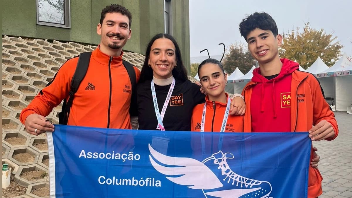 Atletas de patinagem artística da ASSSCC @ASSSCC