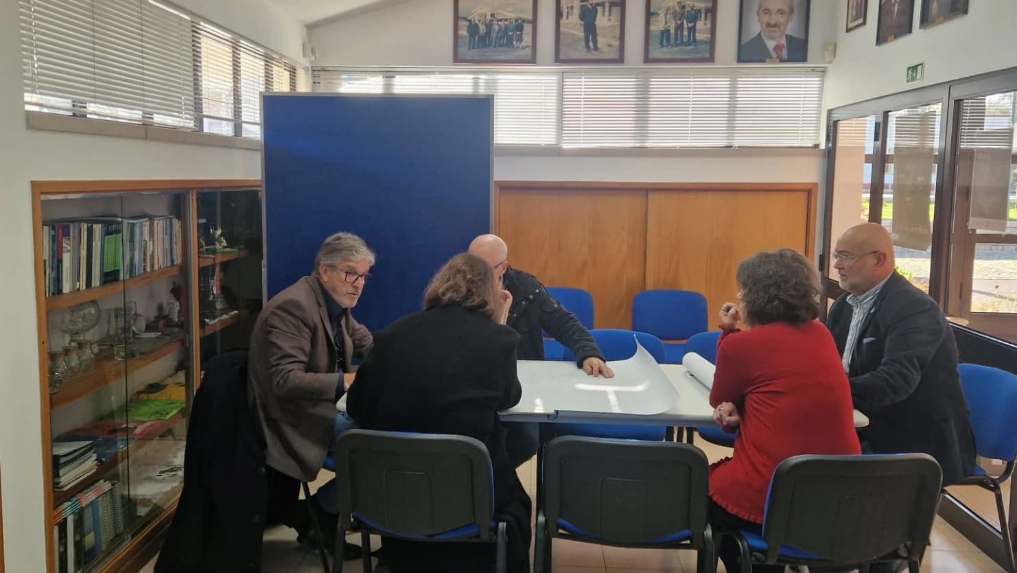 Reunião de trabalho da Junta de Freguesia da Moita @CM Marinha Grande